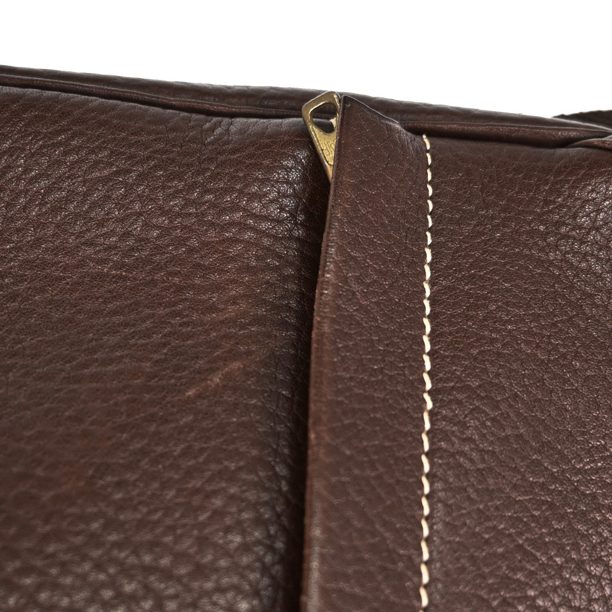 Hermes Havane Taurillon Clemence Noumea Shoulder Bag