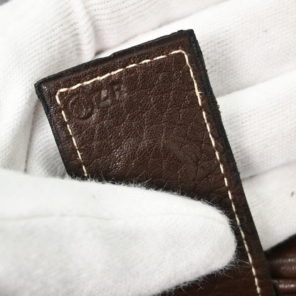 Hermes Havane Taurillon Clemence Noumea Shoulder Bag