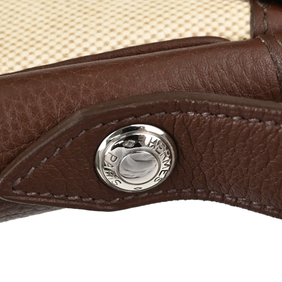 Hermes Havane Toile H Fjord Christine Shoulder Bag