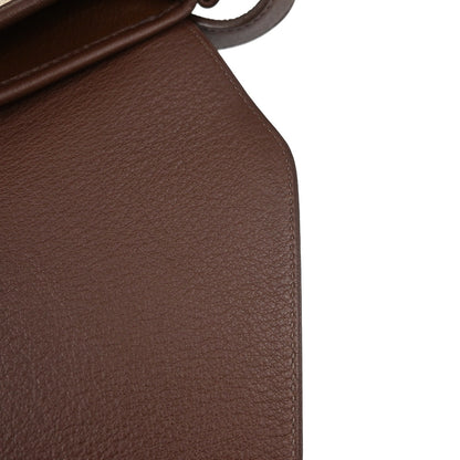Hermes Havane Toile H Fjord Christine Shoulder Bag