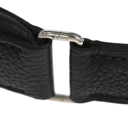 Hermes Black Togo Gao Shoulder Bag