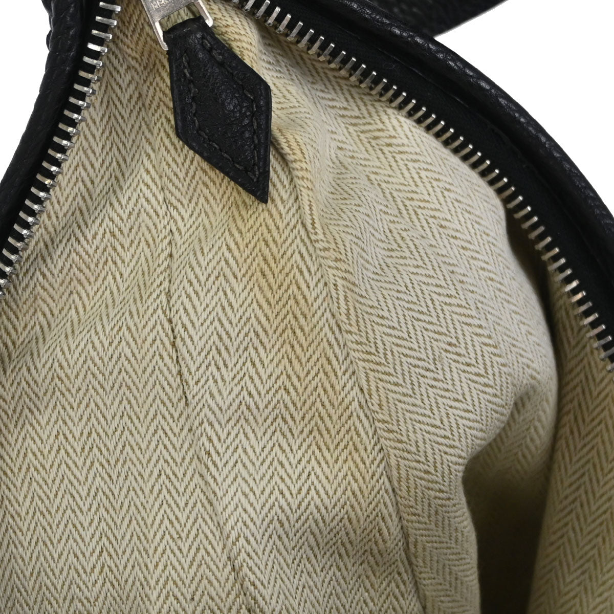 Hermes Black Togo Gao Shoulder Bag