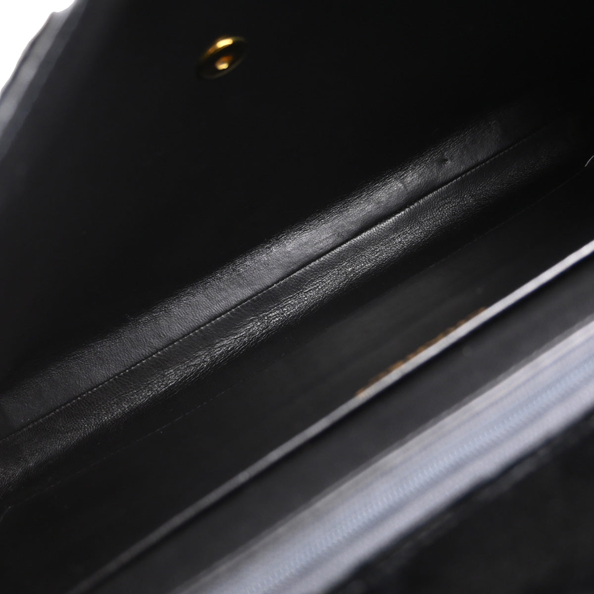 Chanel Black Velvet Briefcase Business Handbag