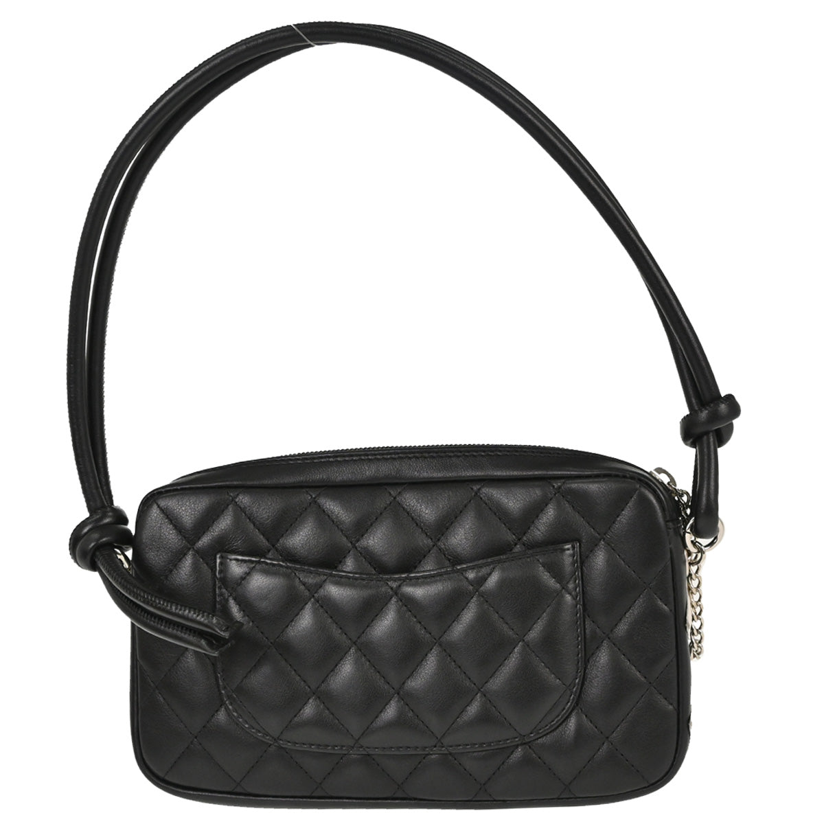 Chanel 2005-2006 Black Calfskin Cambon Ligne Handbag