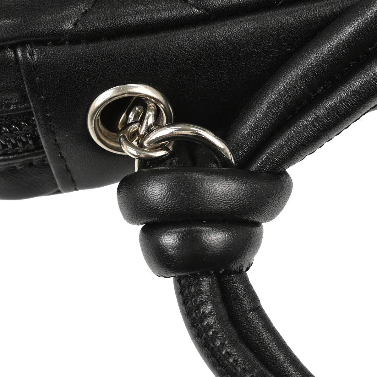 Chanel 2005-2006 Black Calfskin Cambon Ligne Handbag