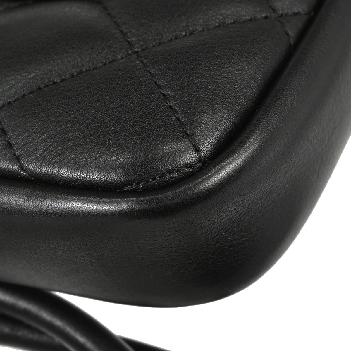 Chanel 2005-2006 Black Calfskin Cambon Ligne Handbag