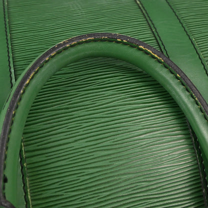 Louis Vuitton Green Epi Keepall 45 Travel Handbag M42974