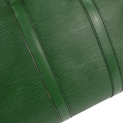 Louis Vuitton Green Epi Keepall 45 Travel Handbag M42974