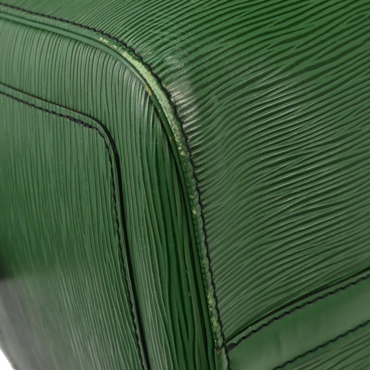 Louis Vuitton Green Epi Keepall 45 Travel Handbag M42974