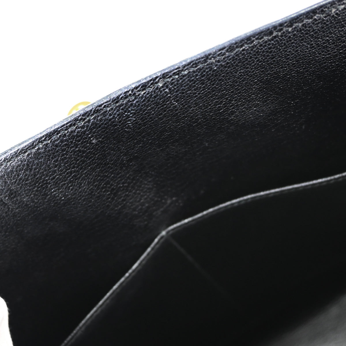 Hermes Black Box Calf Kelly 28 Sellier 2way Shoulder Handbag
