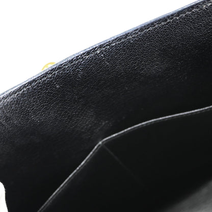 Hermes Black Box Calf Kelly 28 Sellier 2way Shoulder Handbag