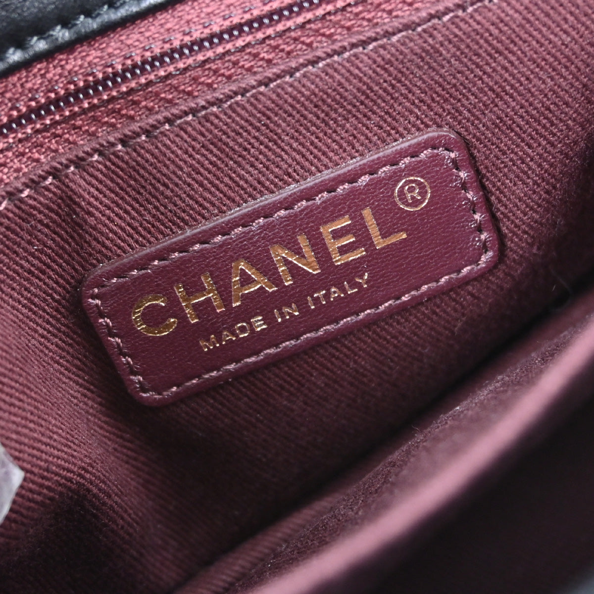 Chanel Black Lambskin Mademoiselle Shoulder Bag