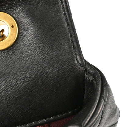 Chanel Black Lambskin Mademoiselle Shoulder Bag