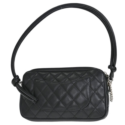 Chanel Black Calfskin Cambon Ligne Handbag