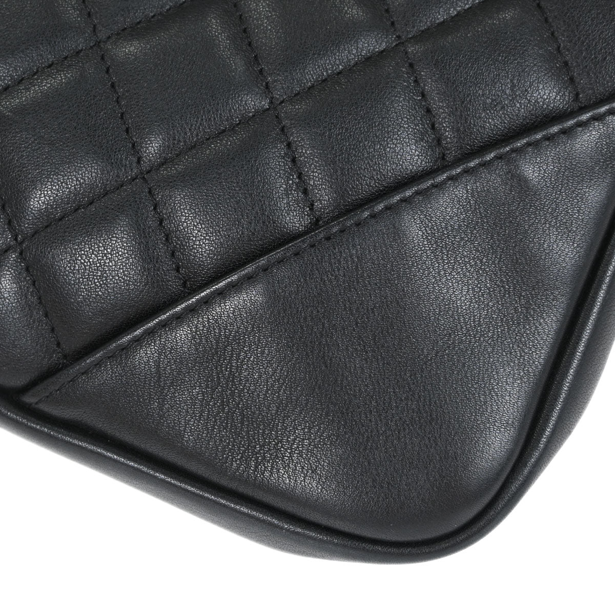Chanel Black Calfskin Cambon Ligne Handbag
