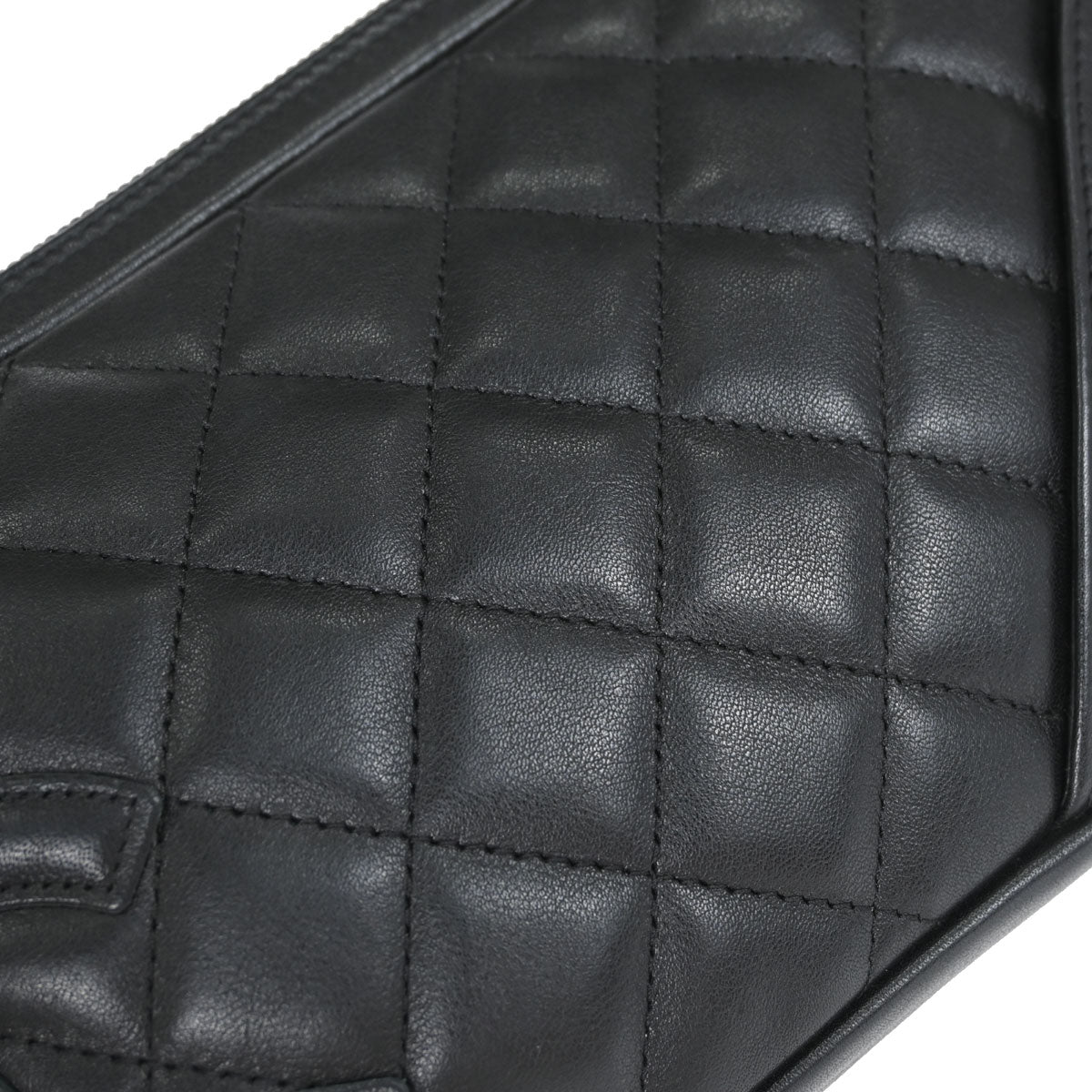 Chanel Black Calfskin Cambon Ligne Handbag