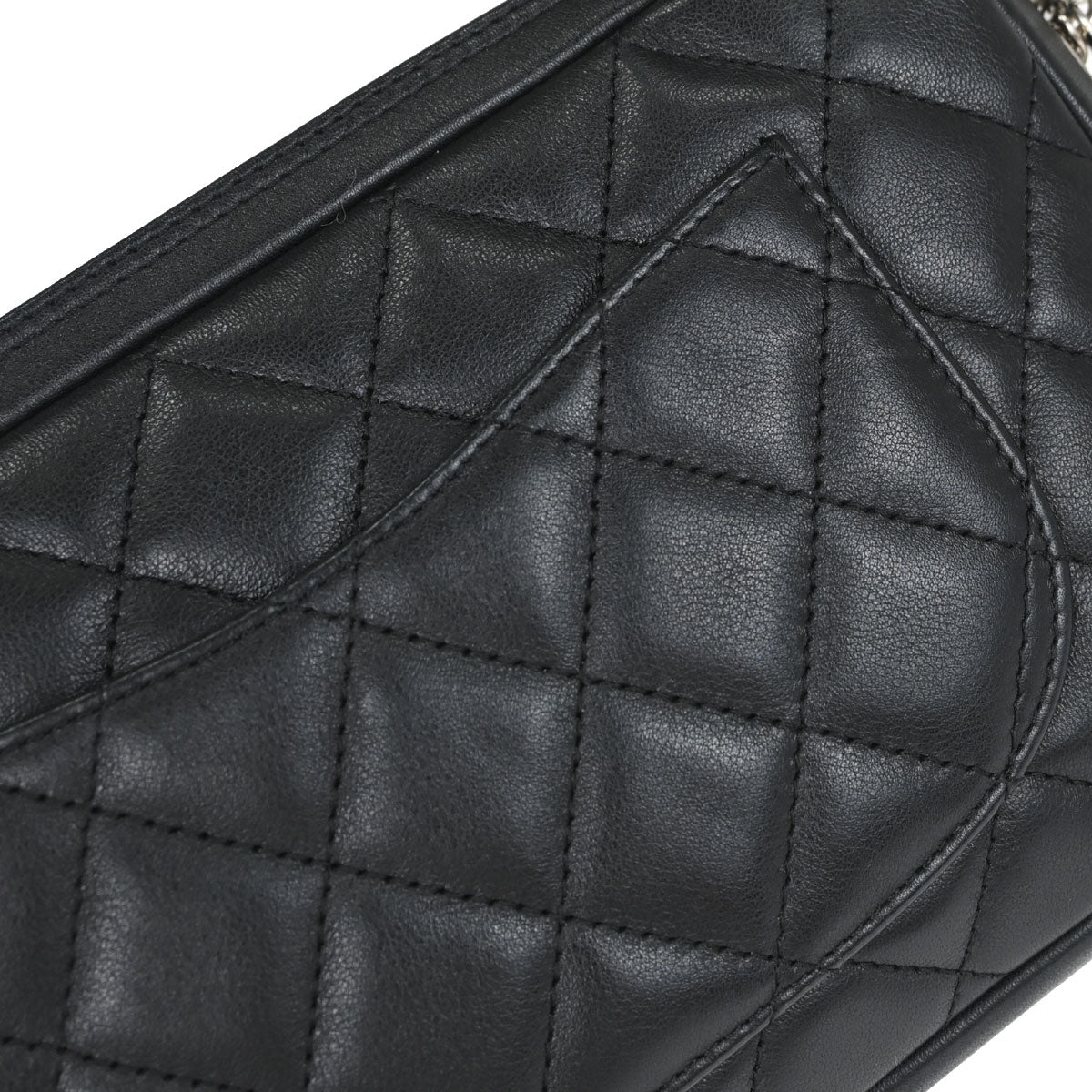 Chanel Black Calfskin Cambon Ligne Handbag