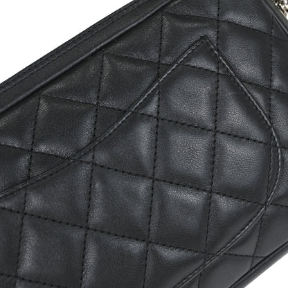 Chanel Black Calfskin Cambon Ligne Handbag
