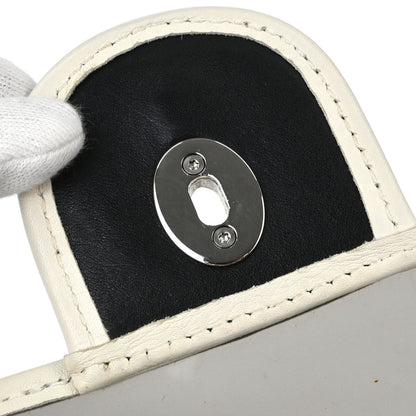 Chanel 2008-2009 Gray PVC Heart CC Flap Bag Shoulder Bag