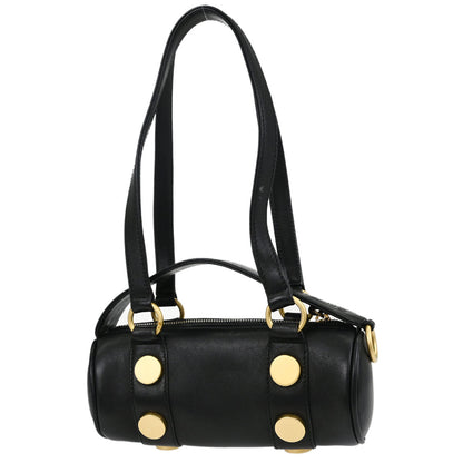 Chanel Black Calfskin Barrel Bag Handbag