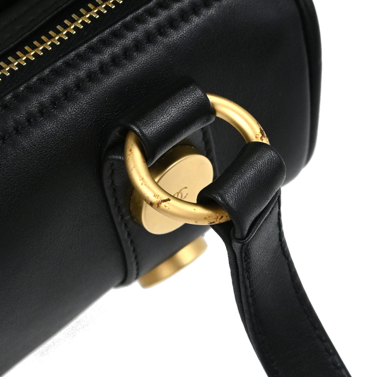 Chanel Black Calfskin Barrel Bag Handbag