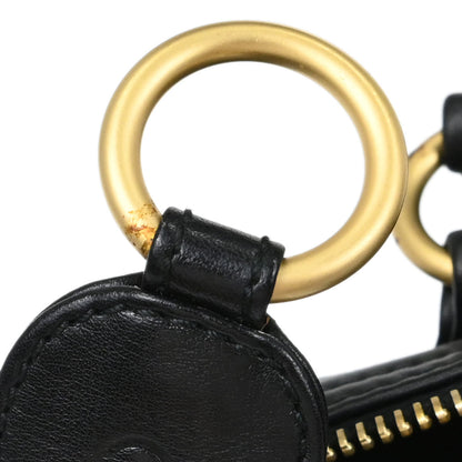 Chanel Black Calfskin Barrel Bag Handbag