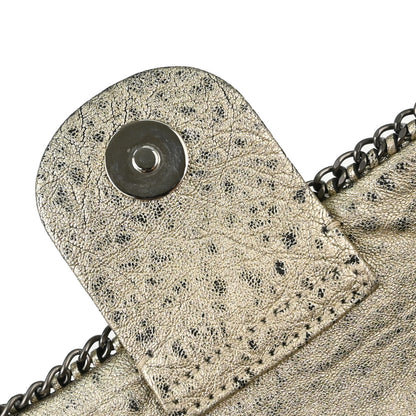 Chanel Metallic Gold Calfskin Leo Lion Flap Bag Shoulder Bag