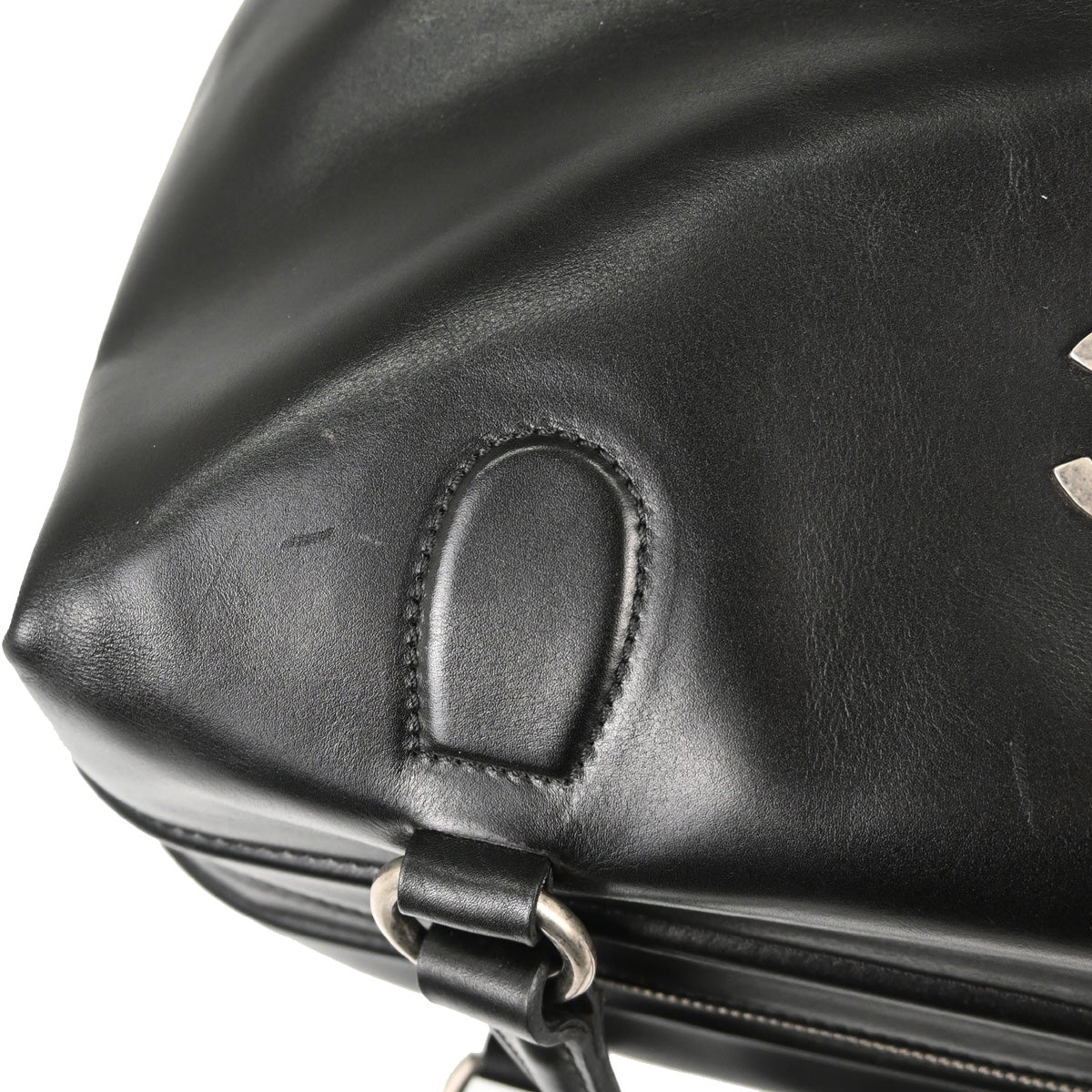Chanel Black Calfskin Country Ride Doctor Bag Handbag