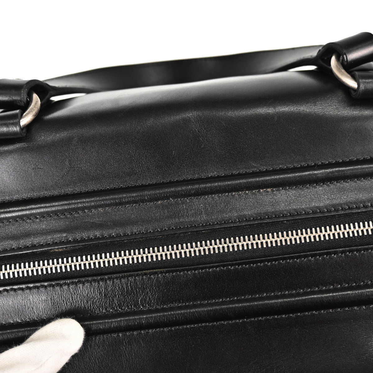 Chanel Black Calfskin Country Ride Doctor Bag Handbag