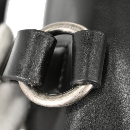 Chanel Black Calfskin Country Ride Doctor Bag Handbag