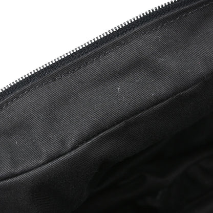 Chanel Black Nylon Expandable Single Flap Shoulder Bag