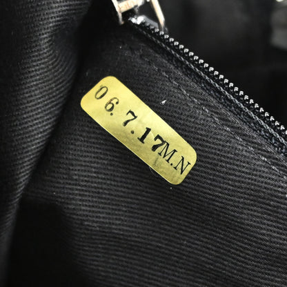 Chanel Black Nylon Expandable Single Flap Shoulder Bag