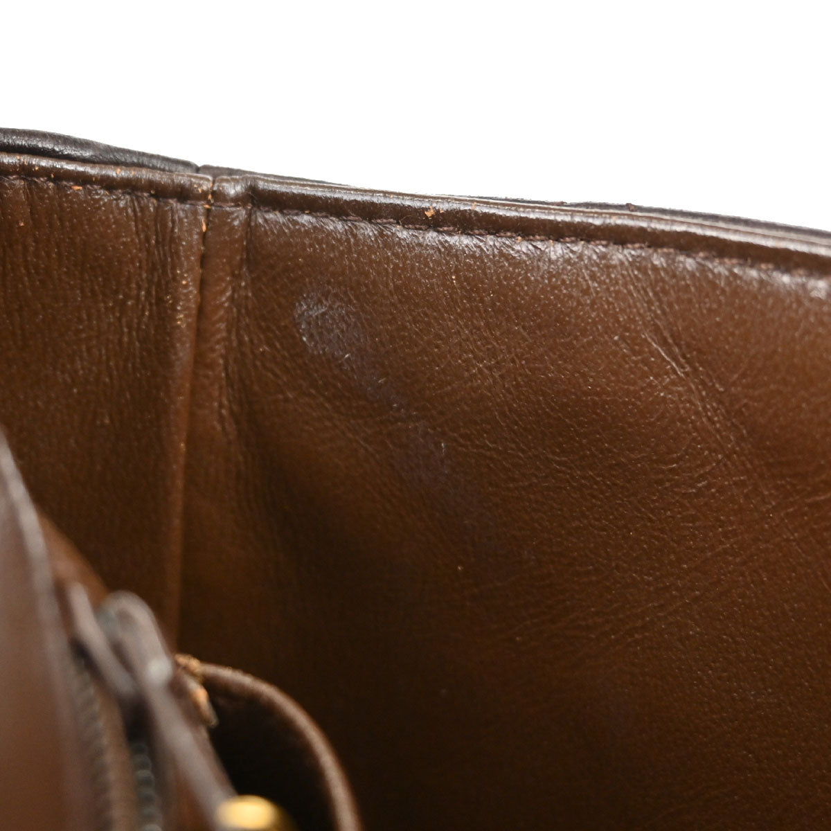 Chanel Brown Lambskin Handbag
