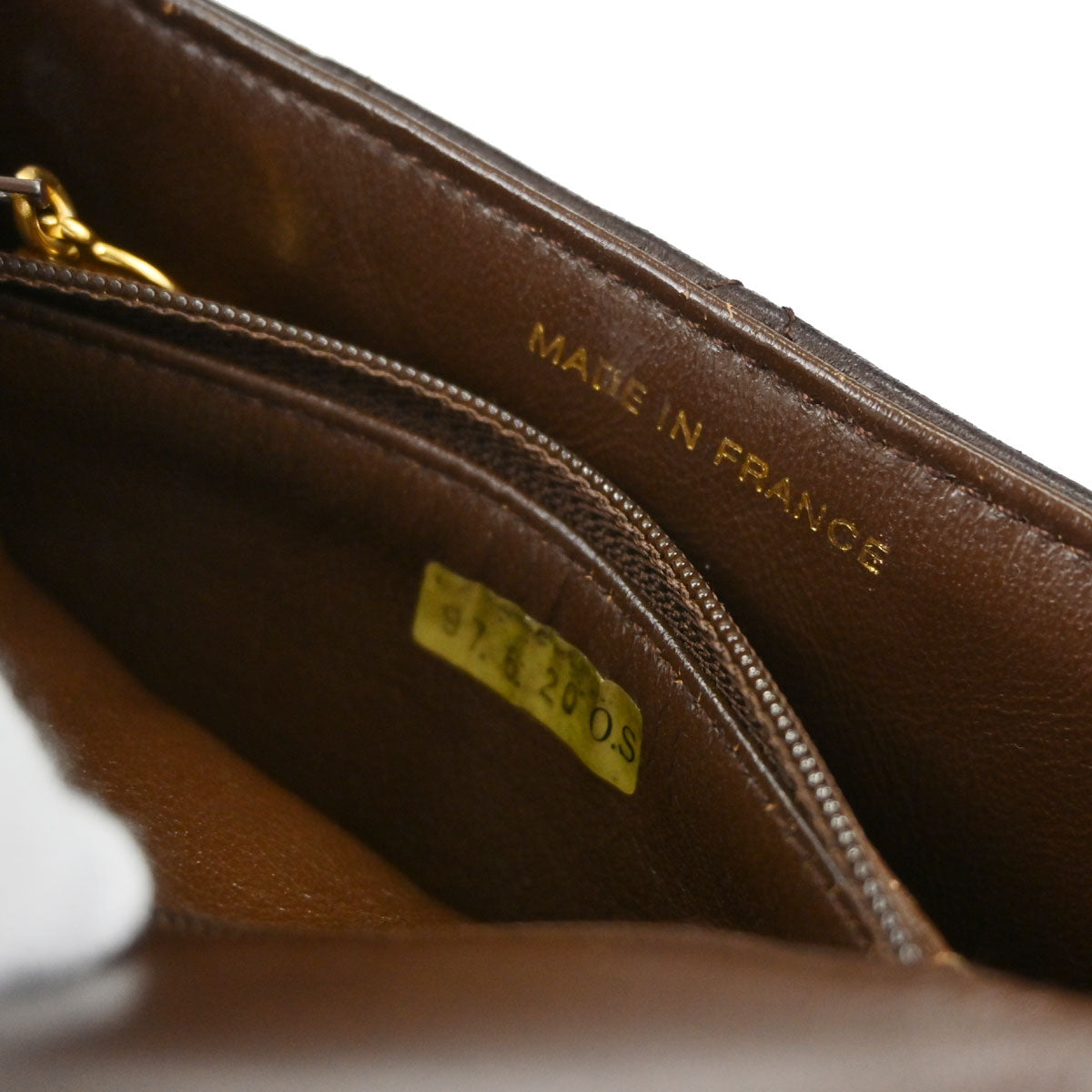 Chanel Brown Lambskin Handbag