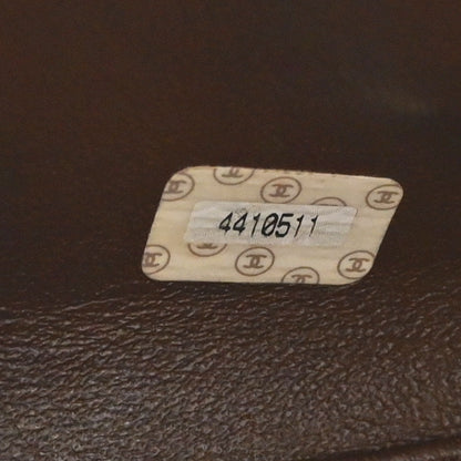 Chanel Brown Lambskin Handbag
