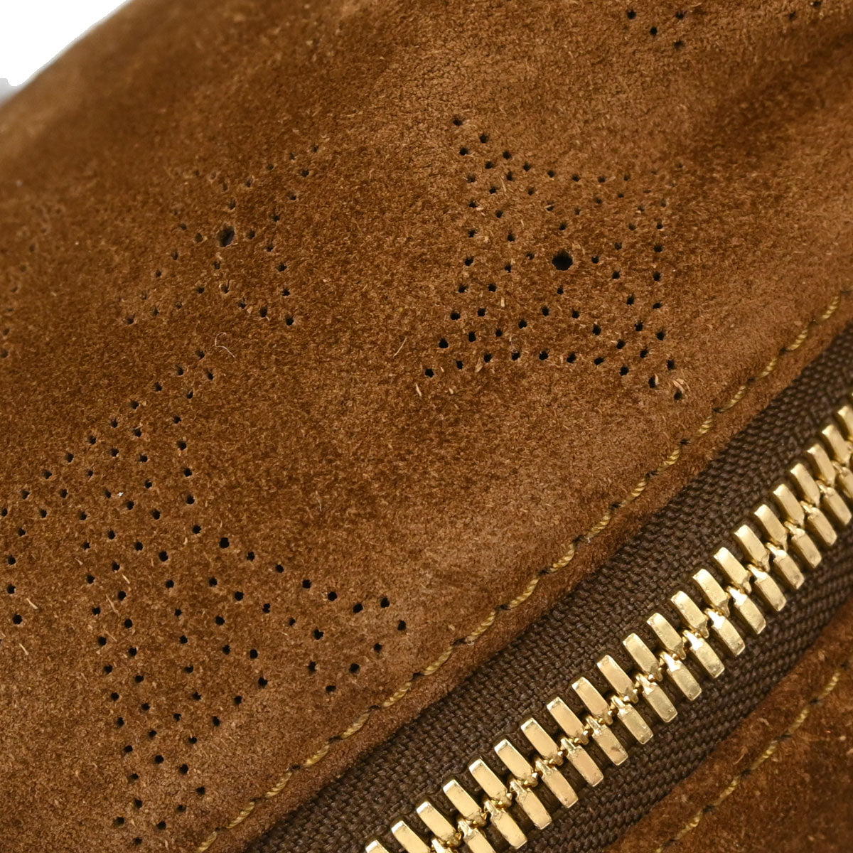 Louis Vuitton Brown Monogram Suede Onatah PM Handbag M95123