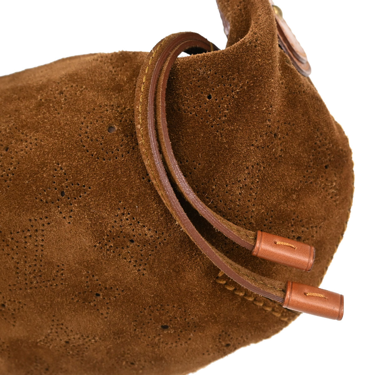 Louis Vuitton Brown Monogram Suede Onatah PM Handbag M95123