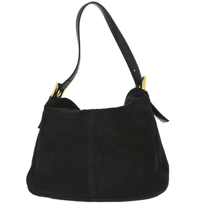 Fendi Black Suede Handbag