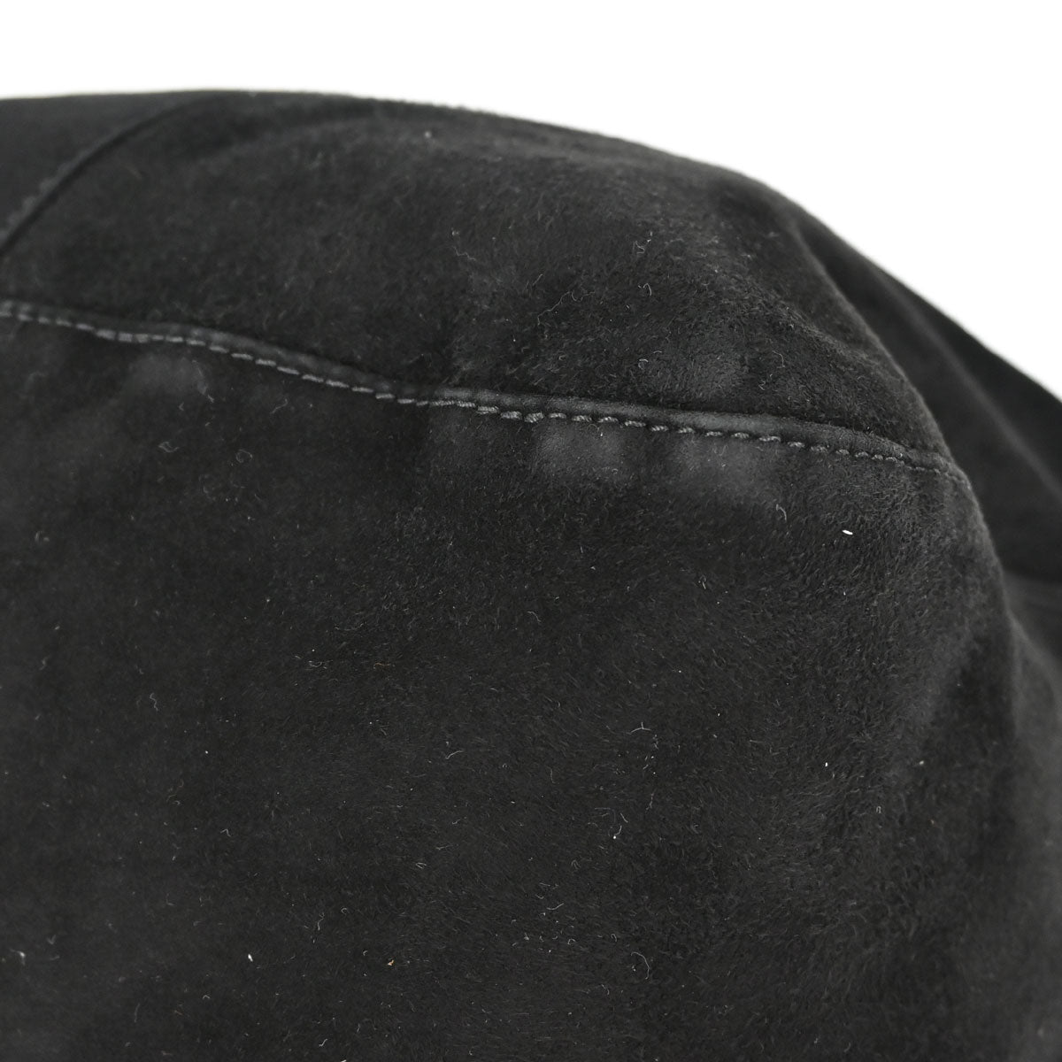Fendi Black Suede Handbag