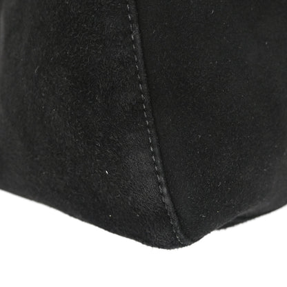 Fendi Black Suede Handbag