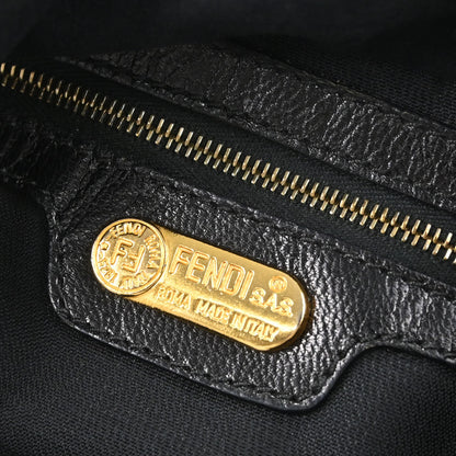 Fendi Black Suede Handbag
