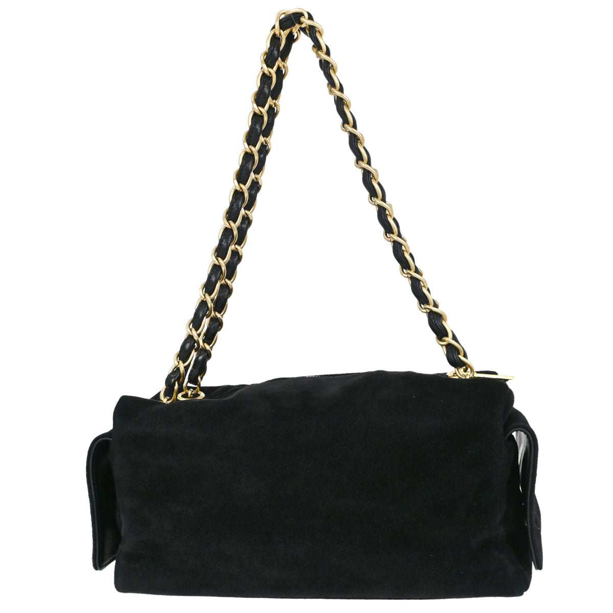 Chanel Black Suede Handbag