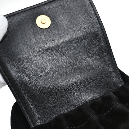 Chanel Black Suede Handbag
