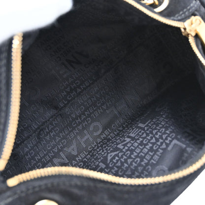 Chanel Black Suede Handbag