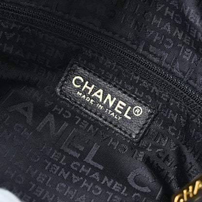 Chanel Black Suede Handbag