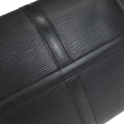 Louis Vuitton Black Epi Keepall 50 Travel Handbag M42962