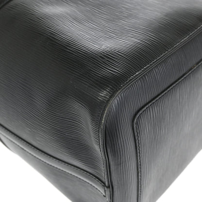 Louis Vuitton Black Epi Keepall 50 Travel Handbag M42962