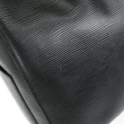 Louis Vuitton Black Epi Keepall 50 Travel Handbag M42962