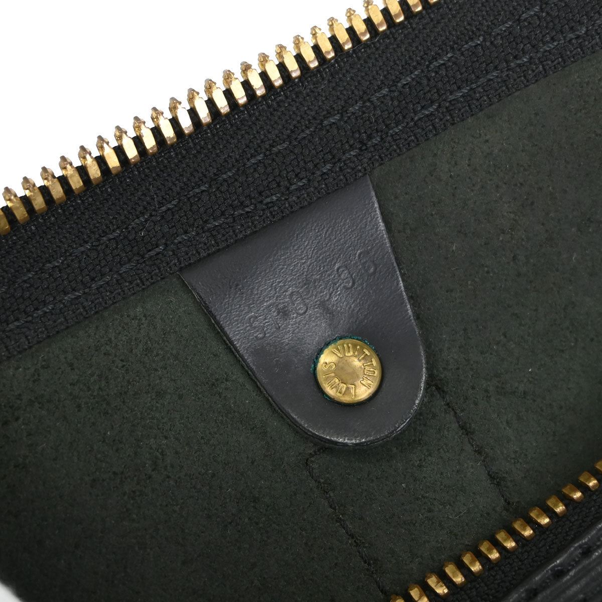 Louis Vuitton Black Epi Keepall 50 Travel Handbag M42962