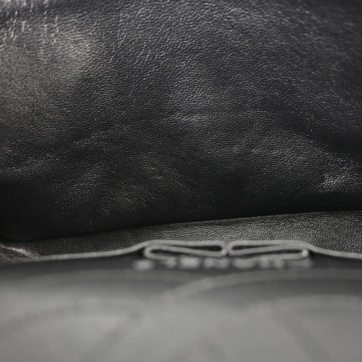 Chanel Black Calfskin 2.55 Small Classic Double Flap Shoulder Bag